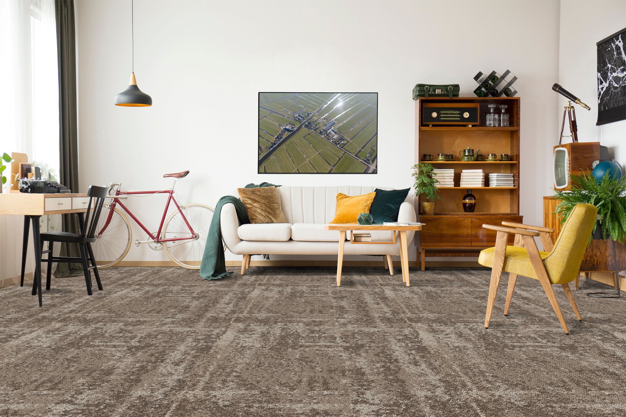 Tapijttegel – Carpet Tile – Teppichfliese – Meadow – Birds Eye Collection – Belakos Flooring